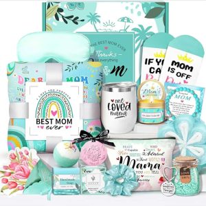 16 Pcs Luxury Self-Care Gift Basket (Thoughtful Gift For Mom)