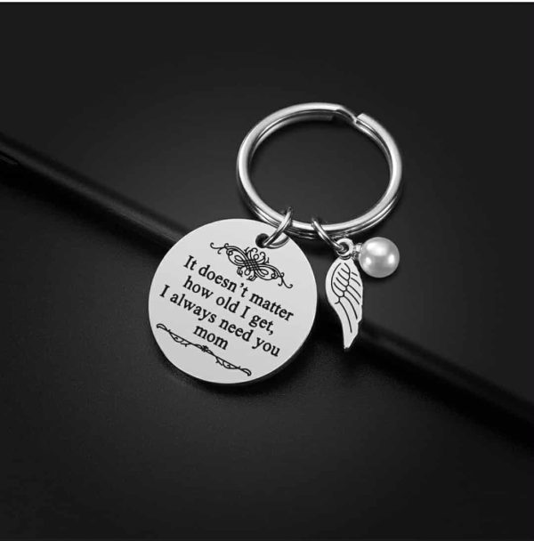 Mom  keychain