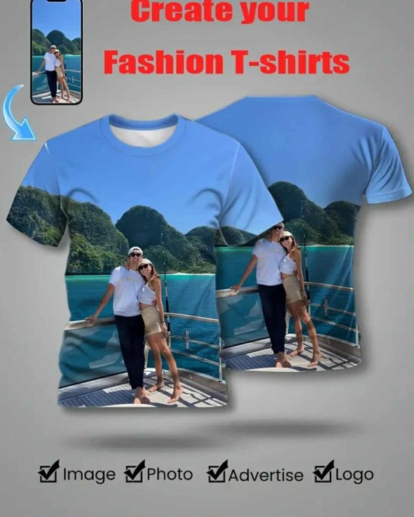 Customized Printed T-shirt. - Image 2