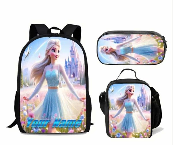 Personalized 3 Piece Book Bag Set