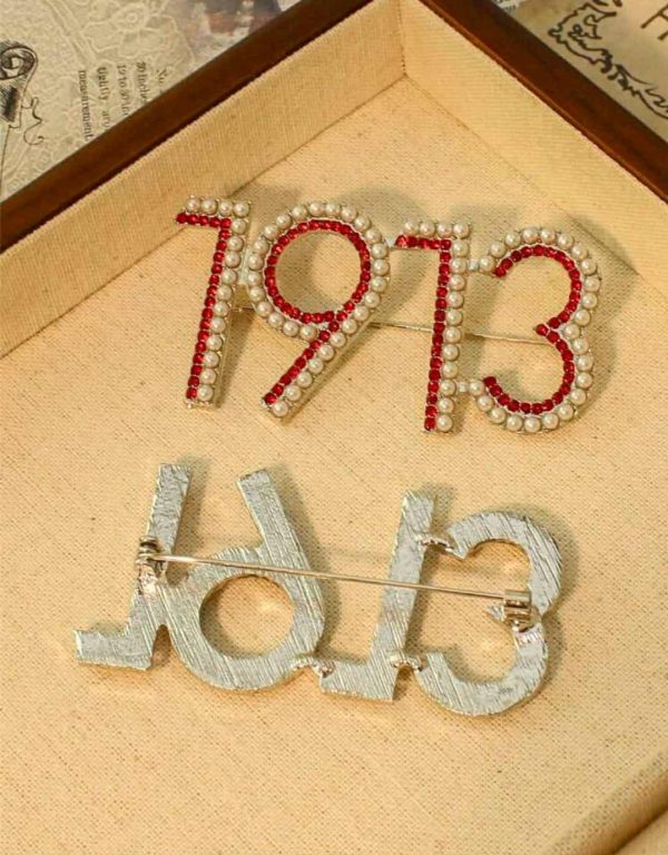 Delta Sigma Theta 1913 Signature Pin/Brooch - Image 2