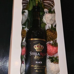 Chocolate Covered Strawberries and Rose Box